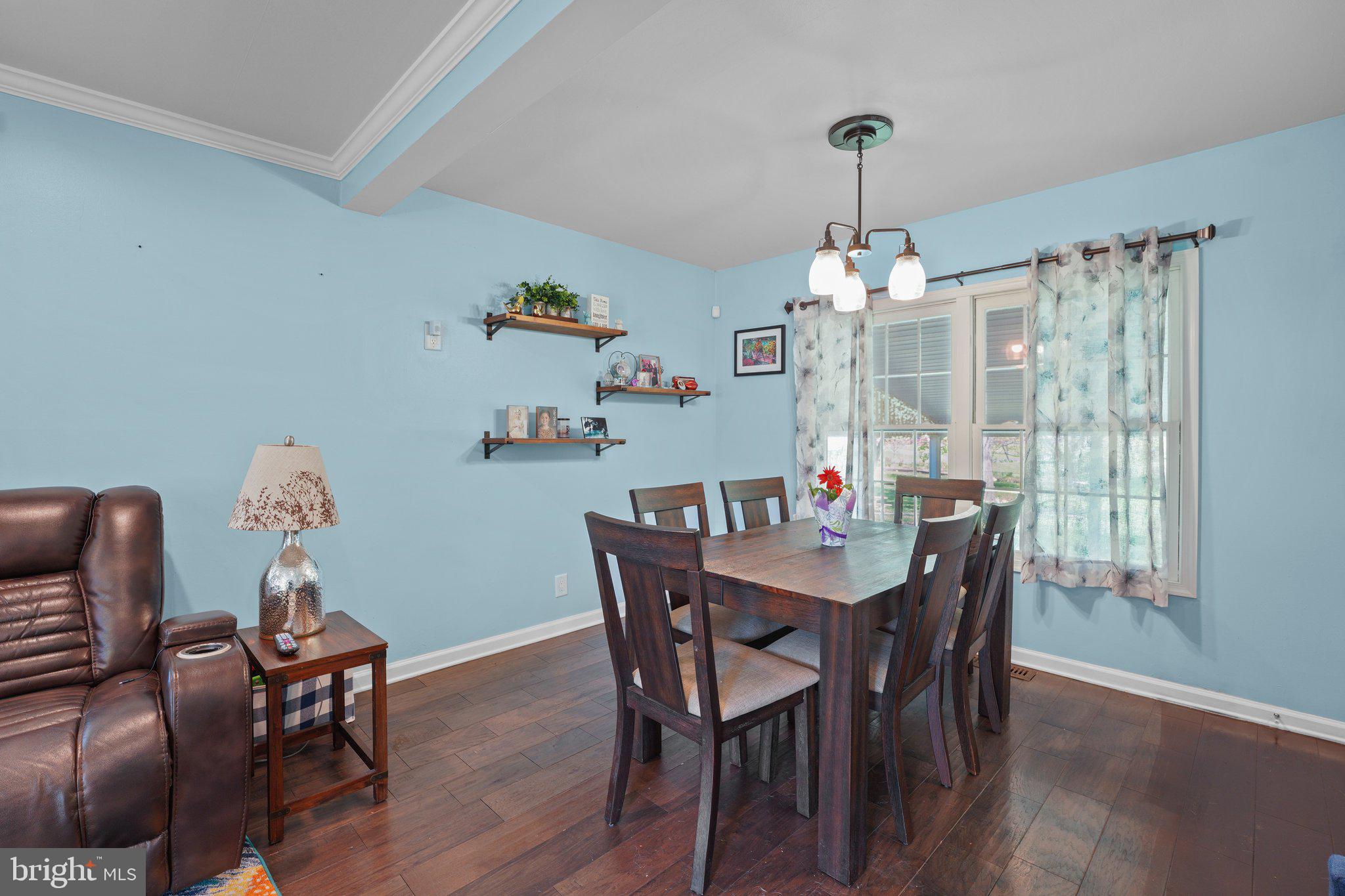 1515 West County Line Road Warminster, PA 18974 - Photo 4 of 17 Dining Room Open to the Kitchen