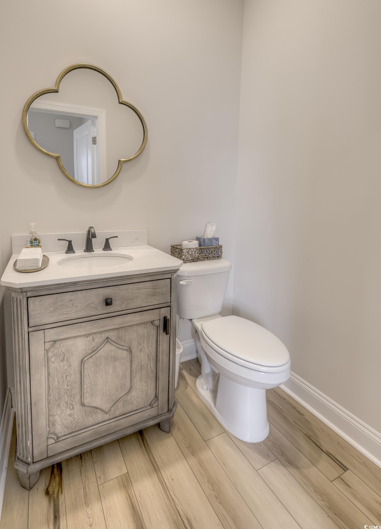 10 Saltwater Way Murrells Inlet, SC 29576 - Photo 15 of 30 Bathroom featuring hardwood / wood-style flooring,