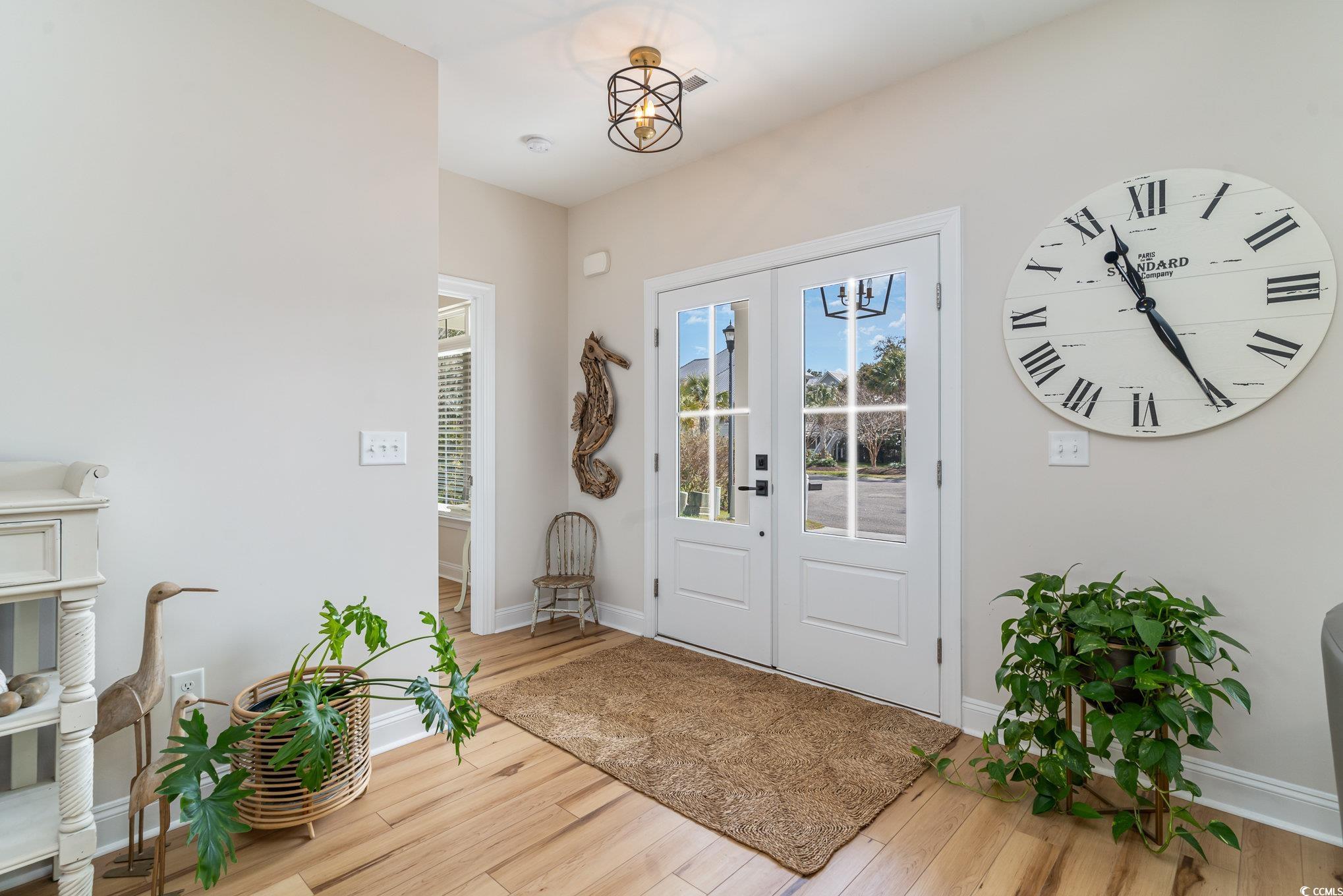 10 Saltwater Way Murrells Inlet, SC 29576 - Photo 4 of 30 Entryway with hardwood / wood-style flooring
