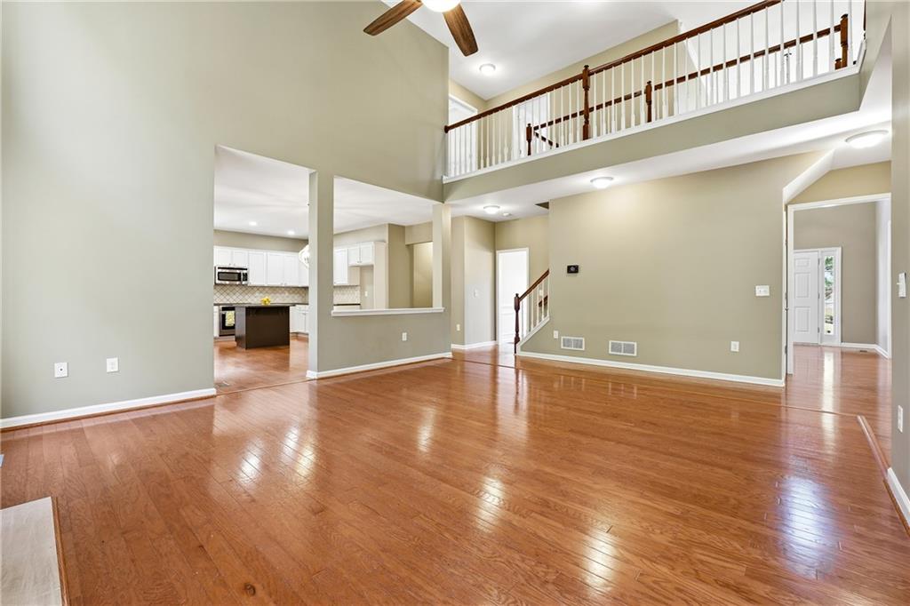 304 Meadowcrest Circle Canton, GA 30115 - Photo 11 of 50 a view of an entryway with wooden floor
