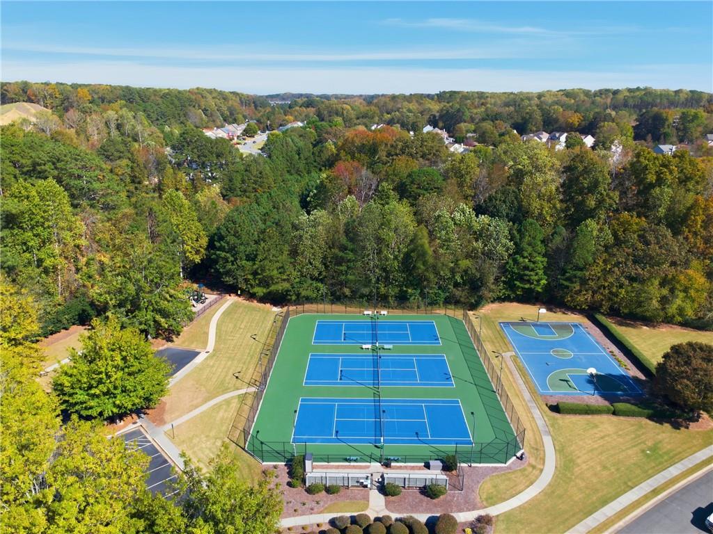 304 Meadowcrest Circle Canton, GA 30115 - Photo 45 of 50 an aerial view of a house