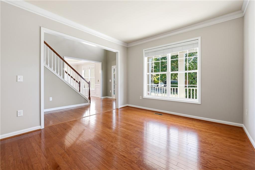 304 Meadowcrest Circle Canton, GA 30115 - Photo 9 of 50 a view of an entryway with wooden floor