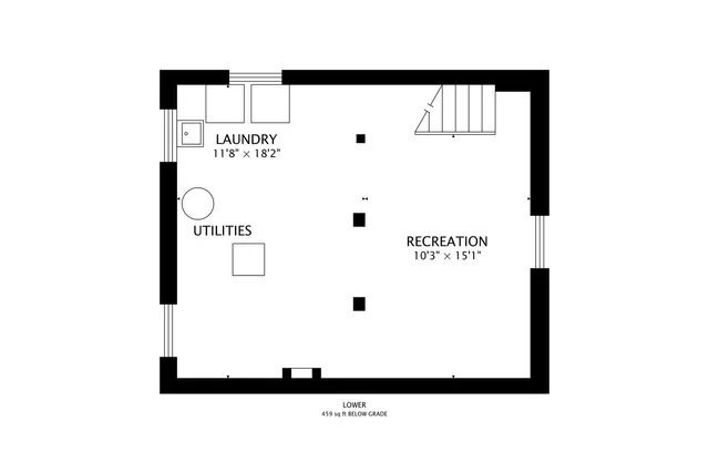 a picture of a bench in front of a wall