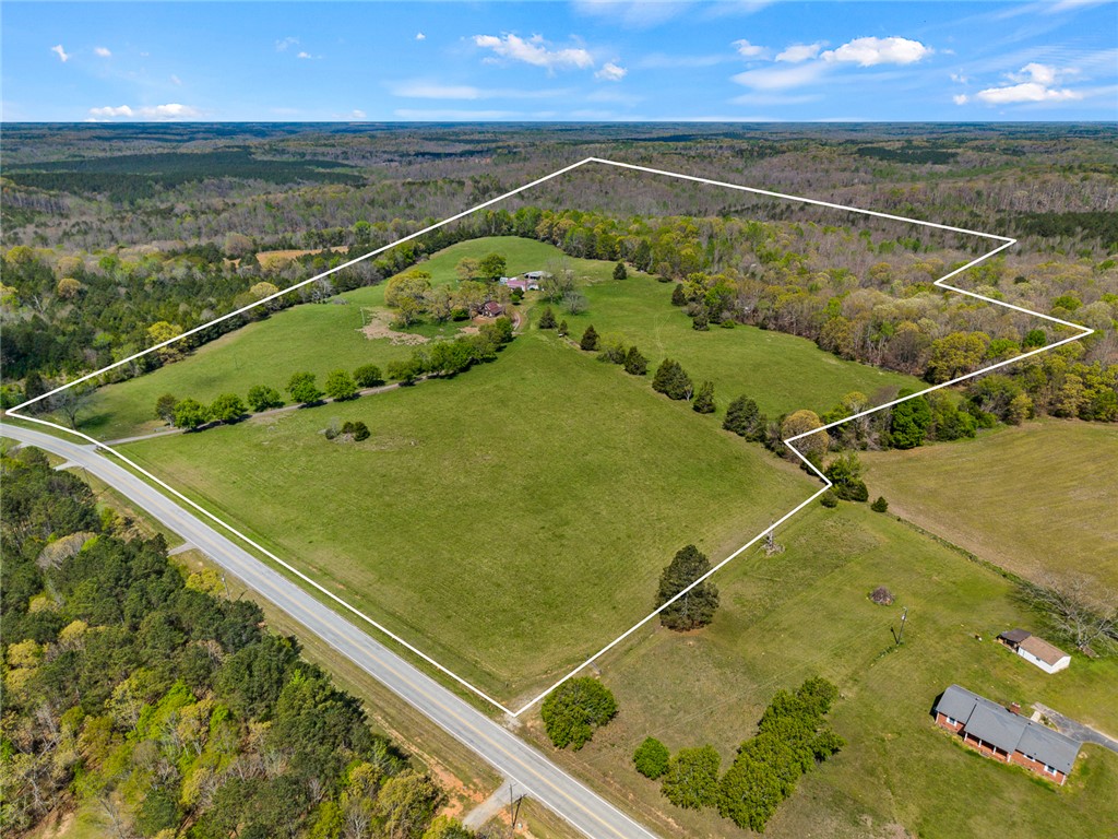 801 Princeton Highway Honea Path, SC 29654 - Photo 46 of 49 Expansive green acreage with a clear boundary line, ideal for pastoral living.