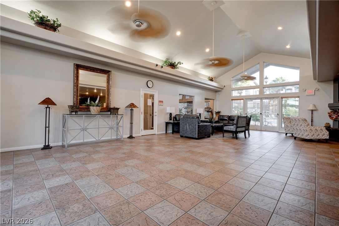 2305 West Horizon Ridge Parkway, Unit 224 Henderson, NV 89052 - Photo 35 of 41 This spacious foyer features soaring vaulted ceilings and expansive tiled flooring.