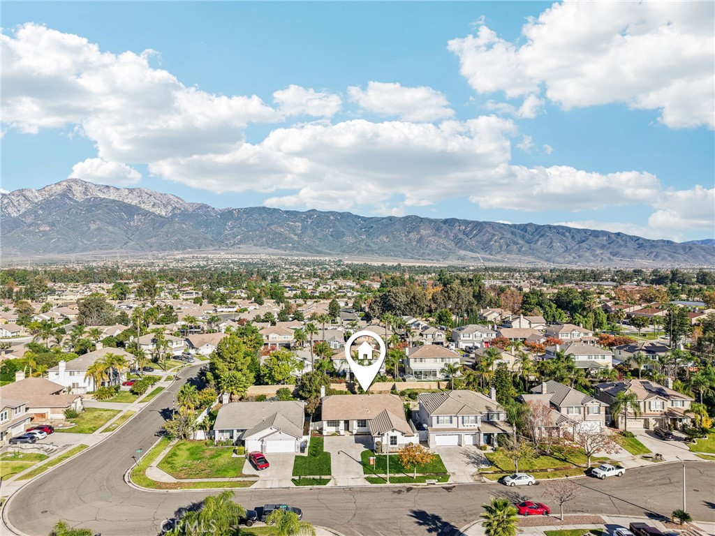 12842 Tilden Drive Rancho Cucamonga, CA 91739 - Photo 70 of 71 an aerial view of residential houses with outdoor space