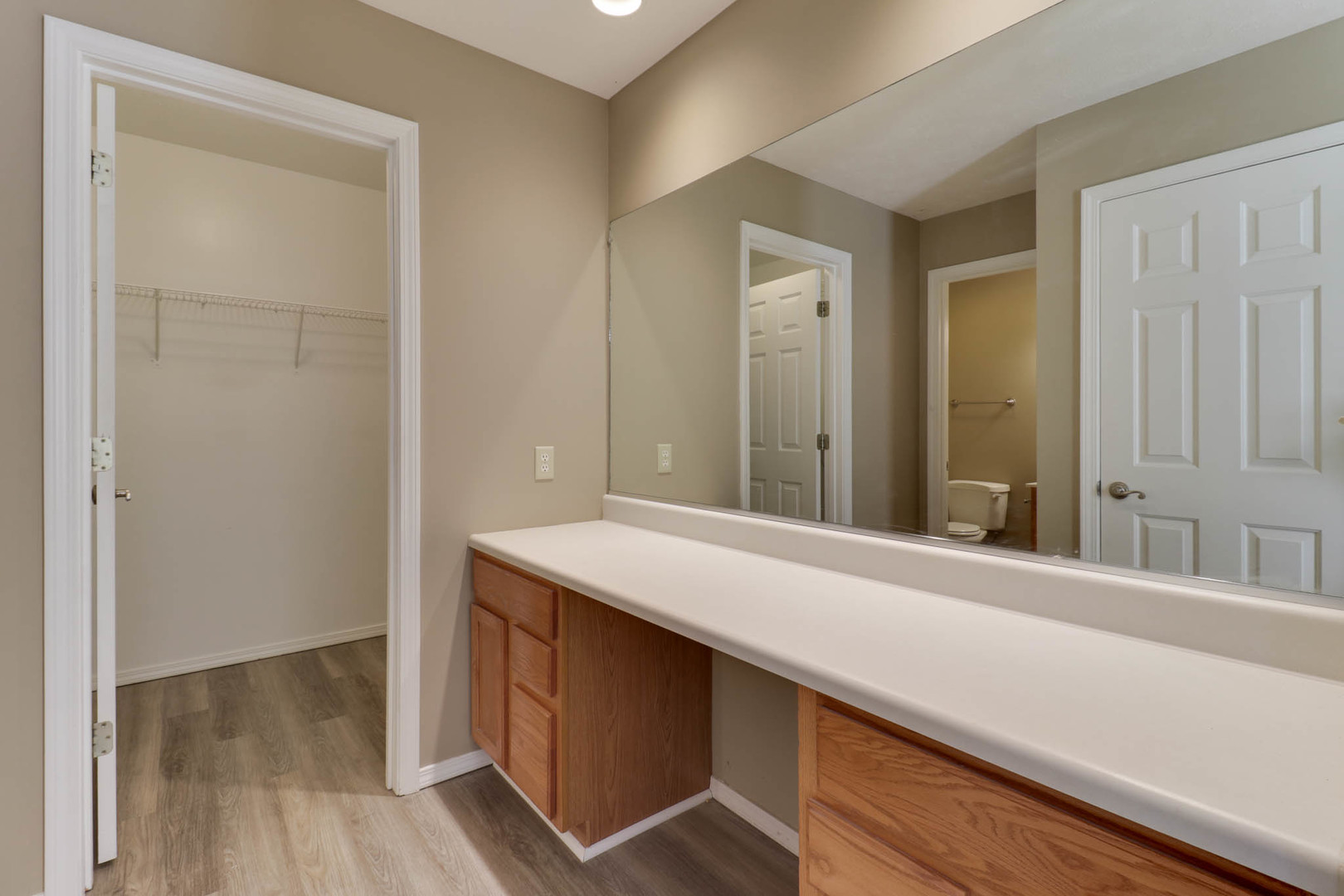 230 Parktrail Road Normal, IL 61761 - Photo 18 of 37 a bathroom with a sink and a mirror