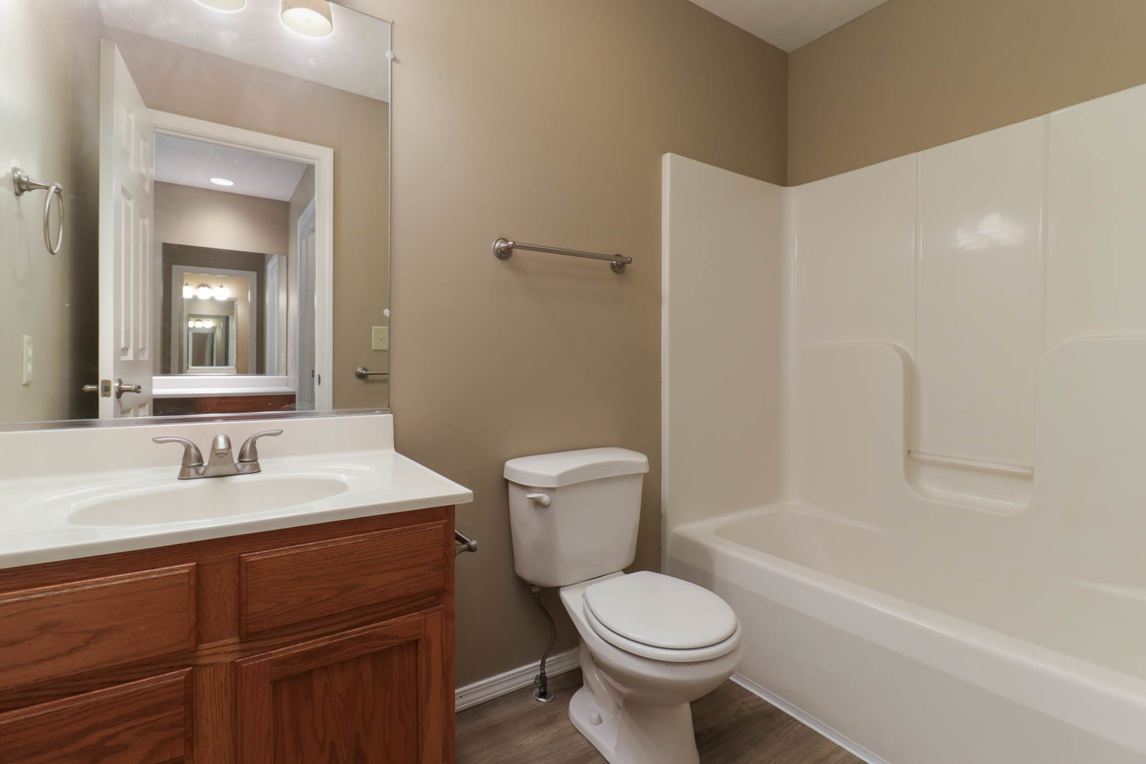 230 Parktrail Road Normal, IL 61761 - Photo 20 of 37 a bathroom with a sink a toilet and shower