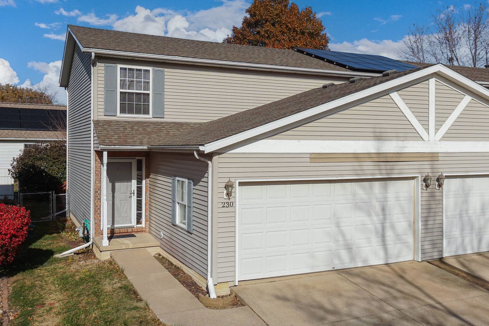 230 Parktrail Road Normal, IL 61761 - Photo 36 of 37 a view of a house with a garage and balcony
