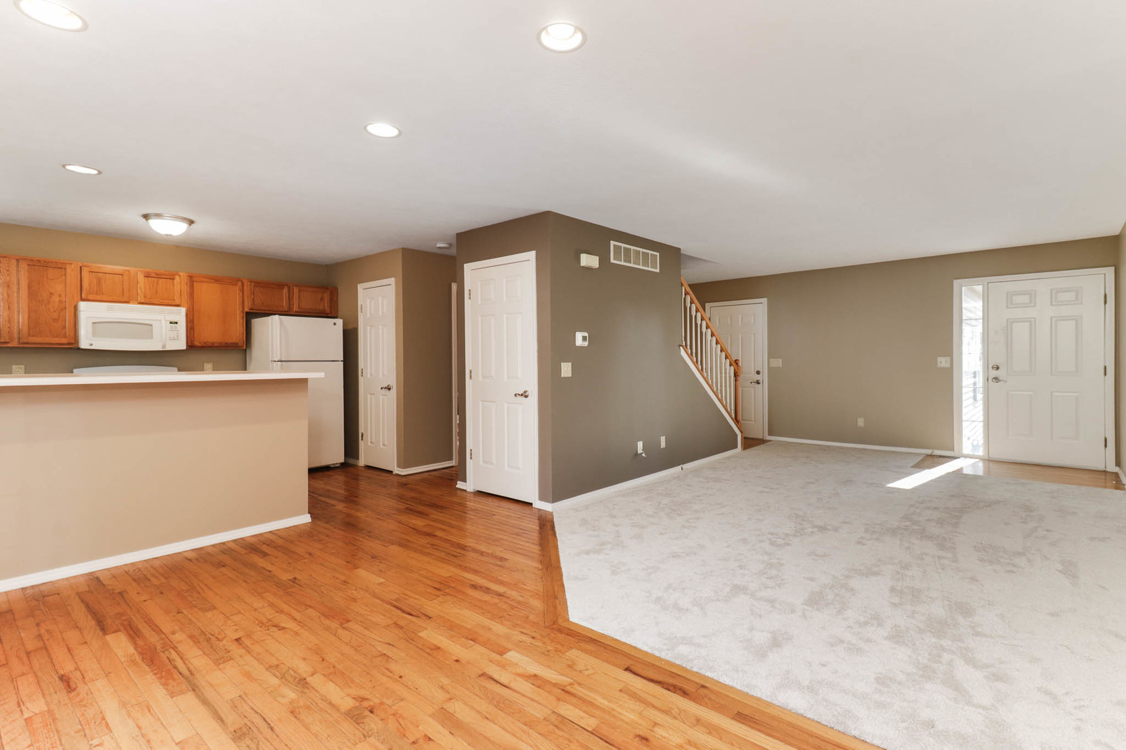230 Parktrail Road Normal, IL 61761 - Photo 5 of 37 a view of a kitchen with a sink and cabinets