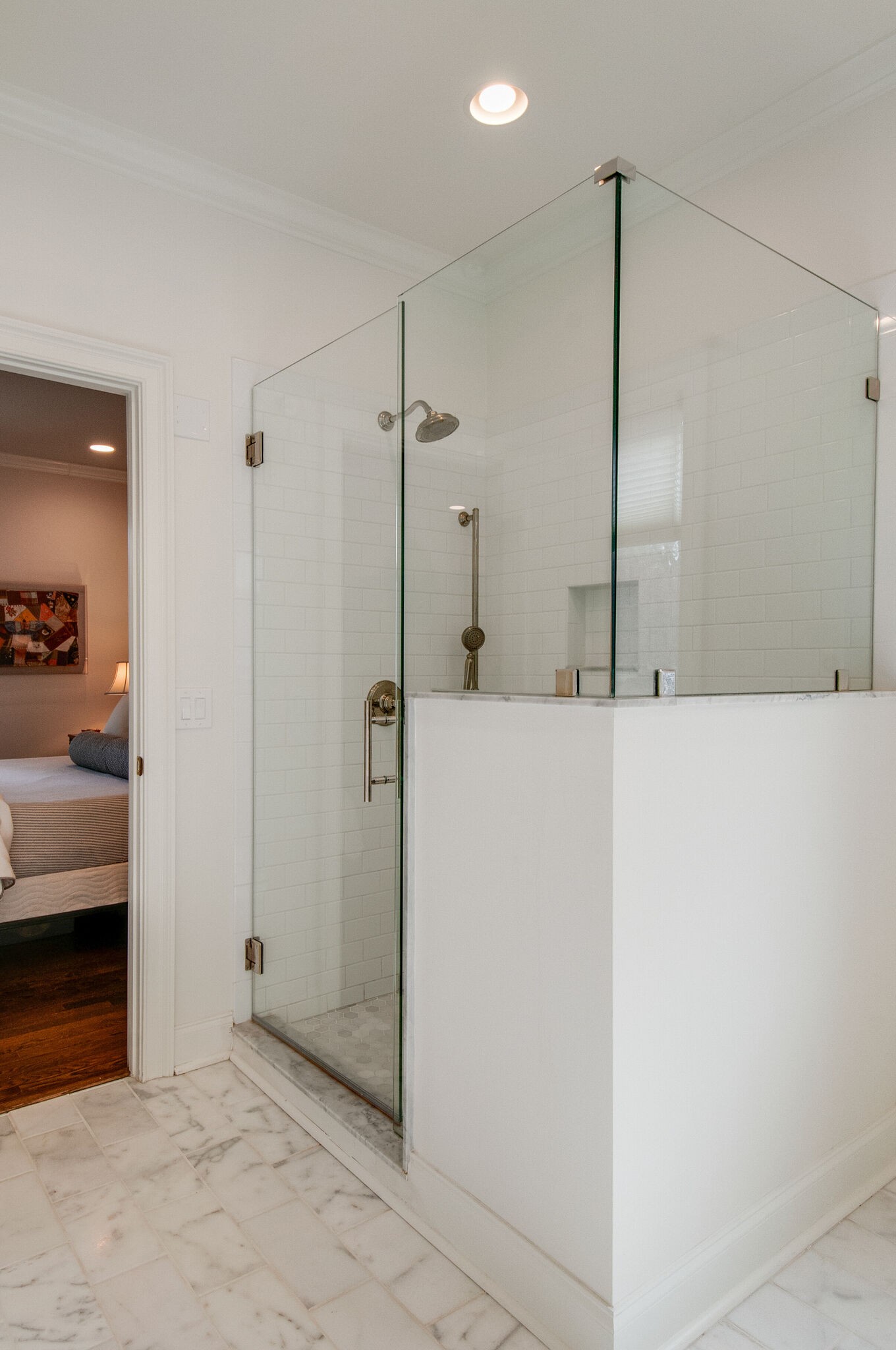 302 Page Road Nashville, TN 37205 - Photo 24 of 42 a bathroom with a tub sink and mirror