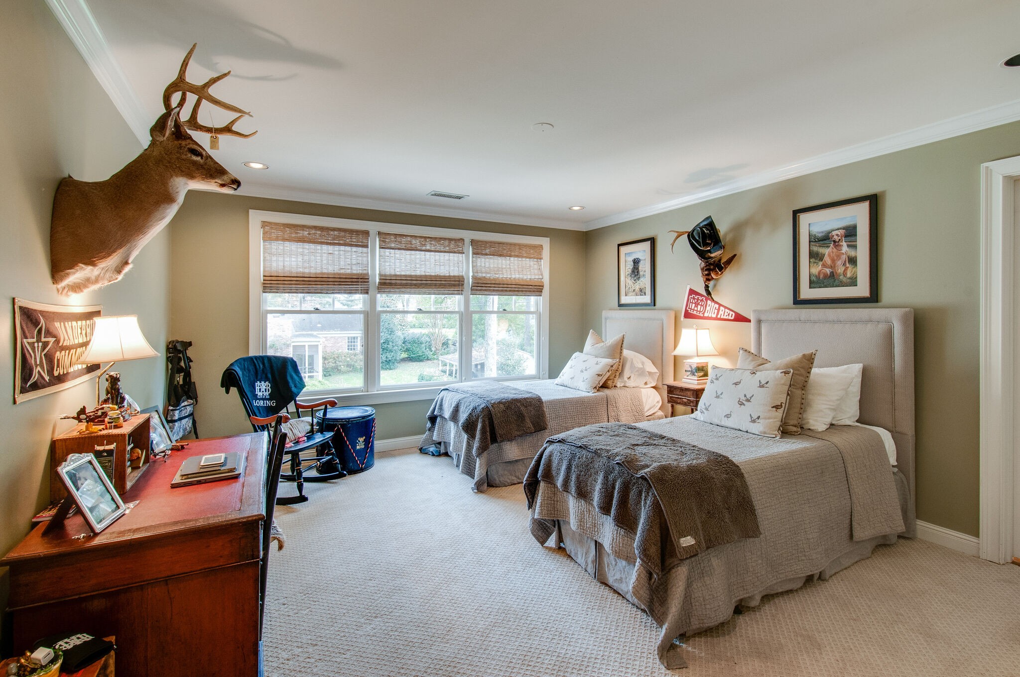 302 Page Road Nashville, TN 37205 - Photo 31 of 42 a bedroom with a bed a couch and dresser