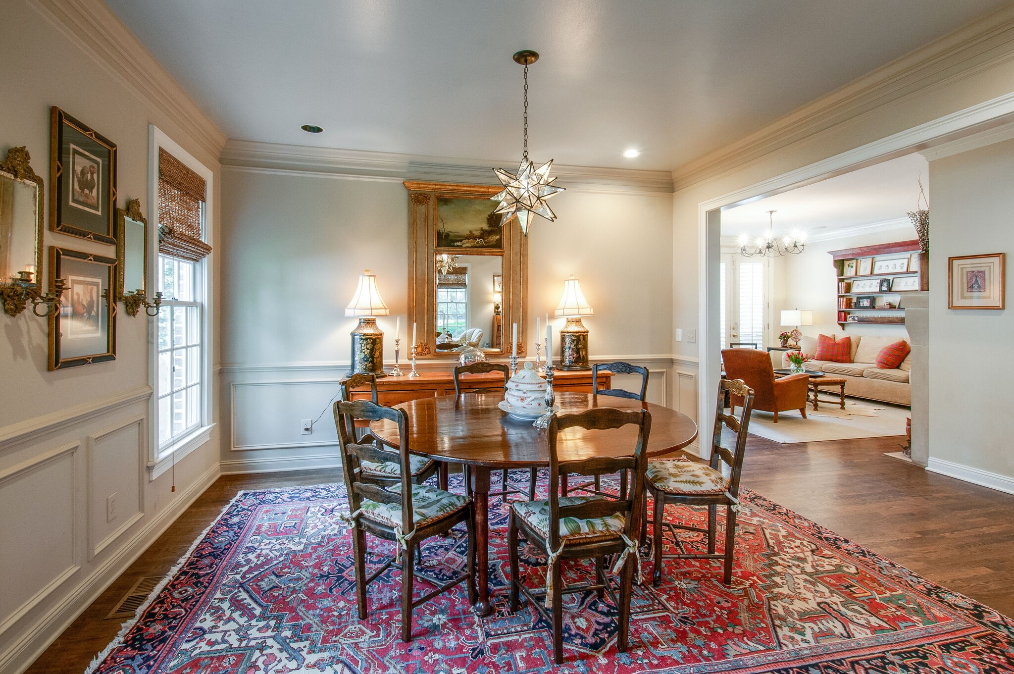 302 Page Road Nashville, TN 37205 - Photo 8 of 42 a view of a dining room with furniture