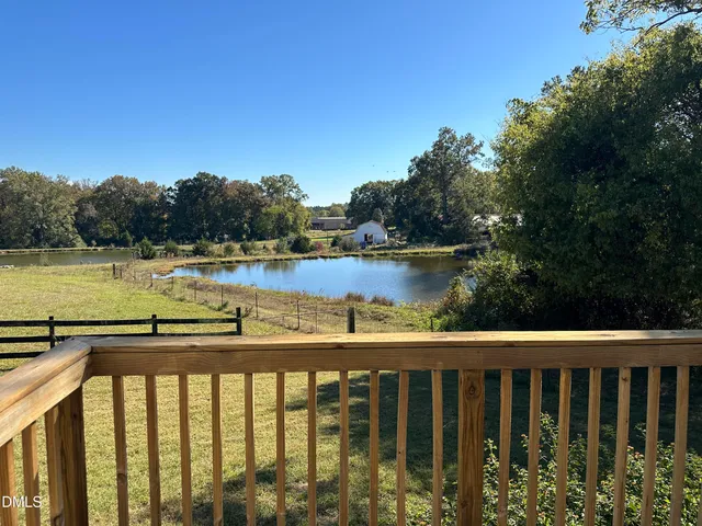 a view of a street from a balcony