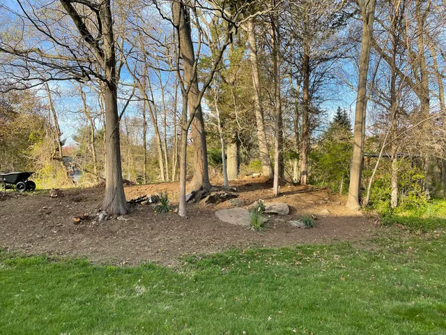 a fire hydrant in the middle of a field