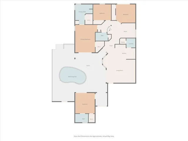 a picture of a bench in a bathroom