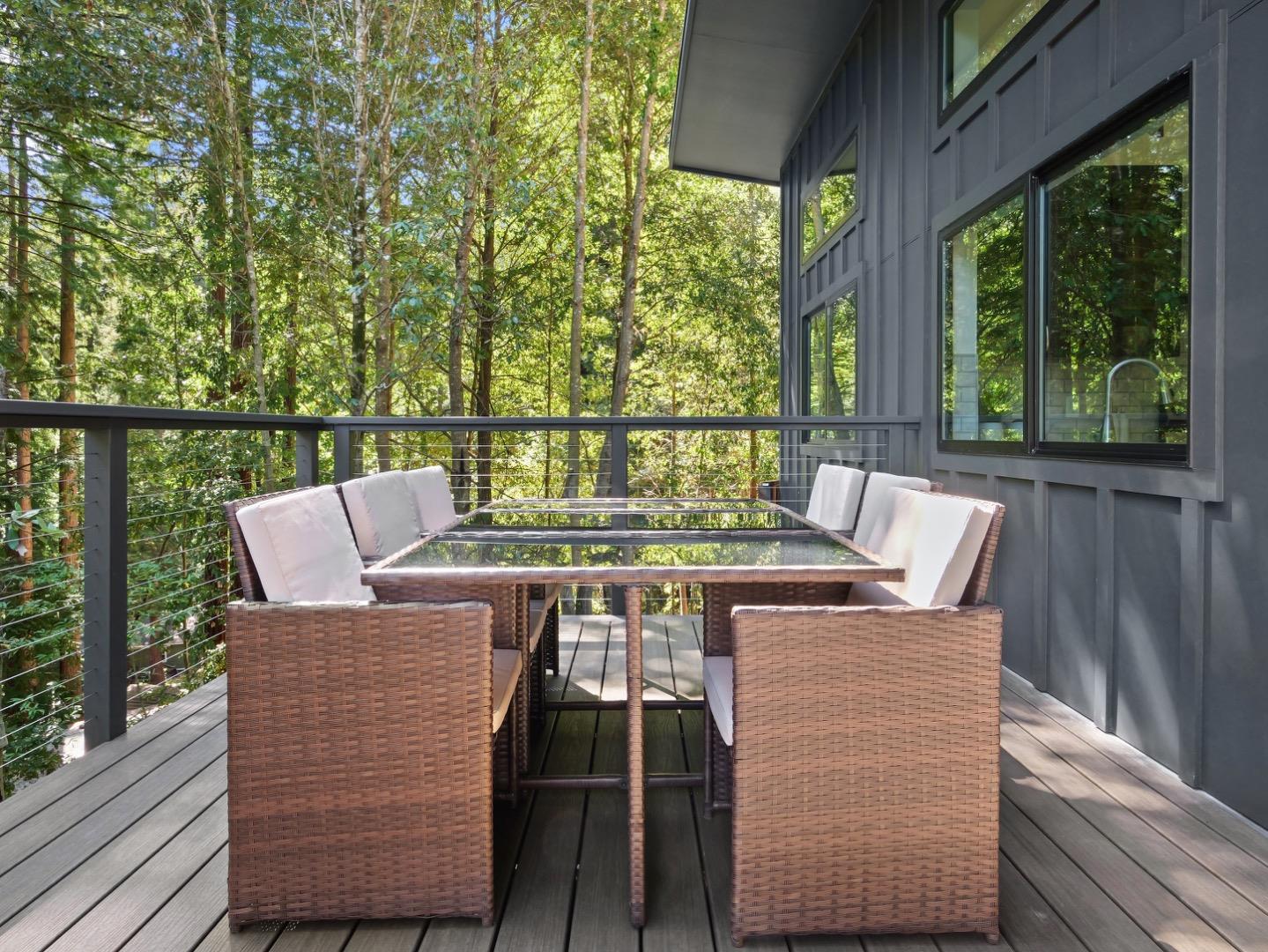 1495 McLellan Road Felton, CA 95018 - Photo 14 of 20 a view of outdoor space with seating