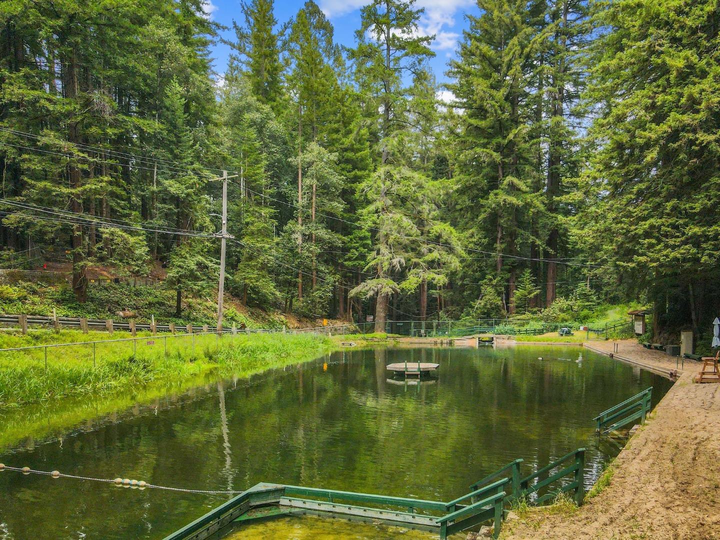 1495 McLellan Road Felton, CA 95018 - Photo 19 of 20 a view of a lake
