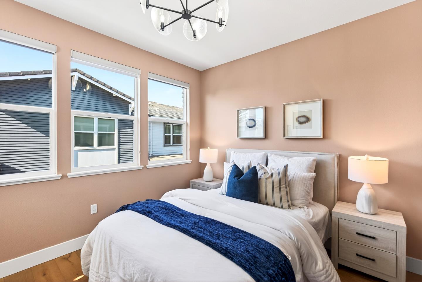 2268 Mora Place Mountain View, CA 94040 - Photo 27 of 38 a bedroom with a large bed and a window