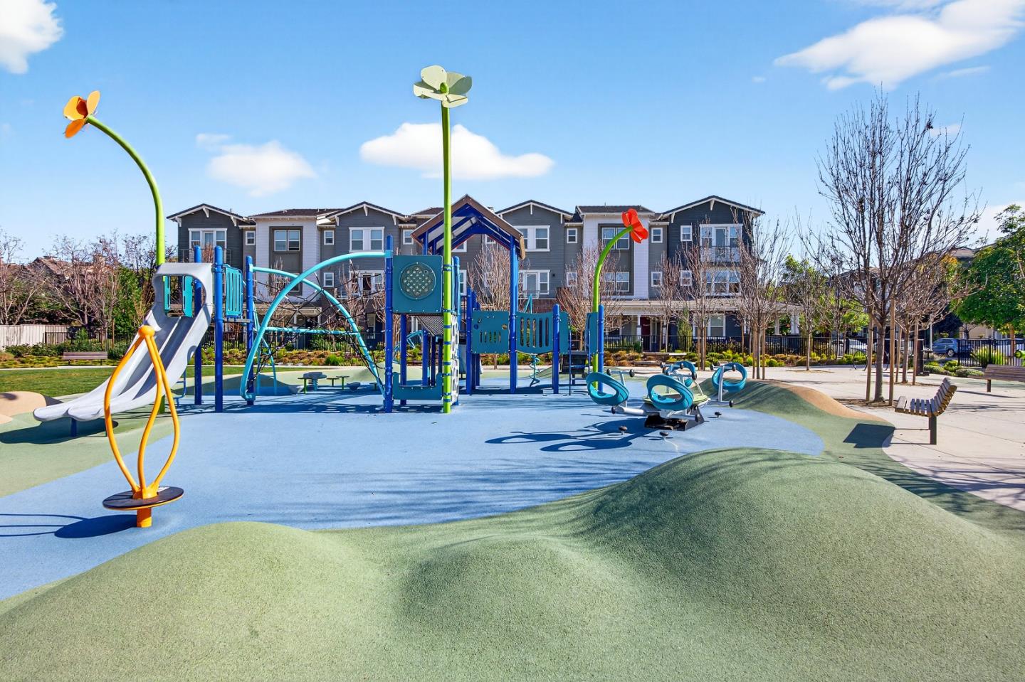 2268 Mora Place Mountain View, CA 94040 - Photo 36 of 38 a view of a park with a slide