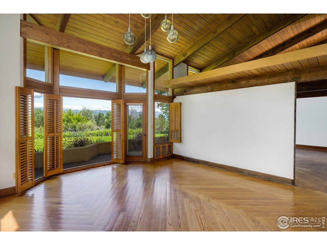 400 Ord Drive Boulder, CO 80303 - Photo 15 of 39 Dining room off kitchen w/ views & door out to front patio