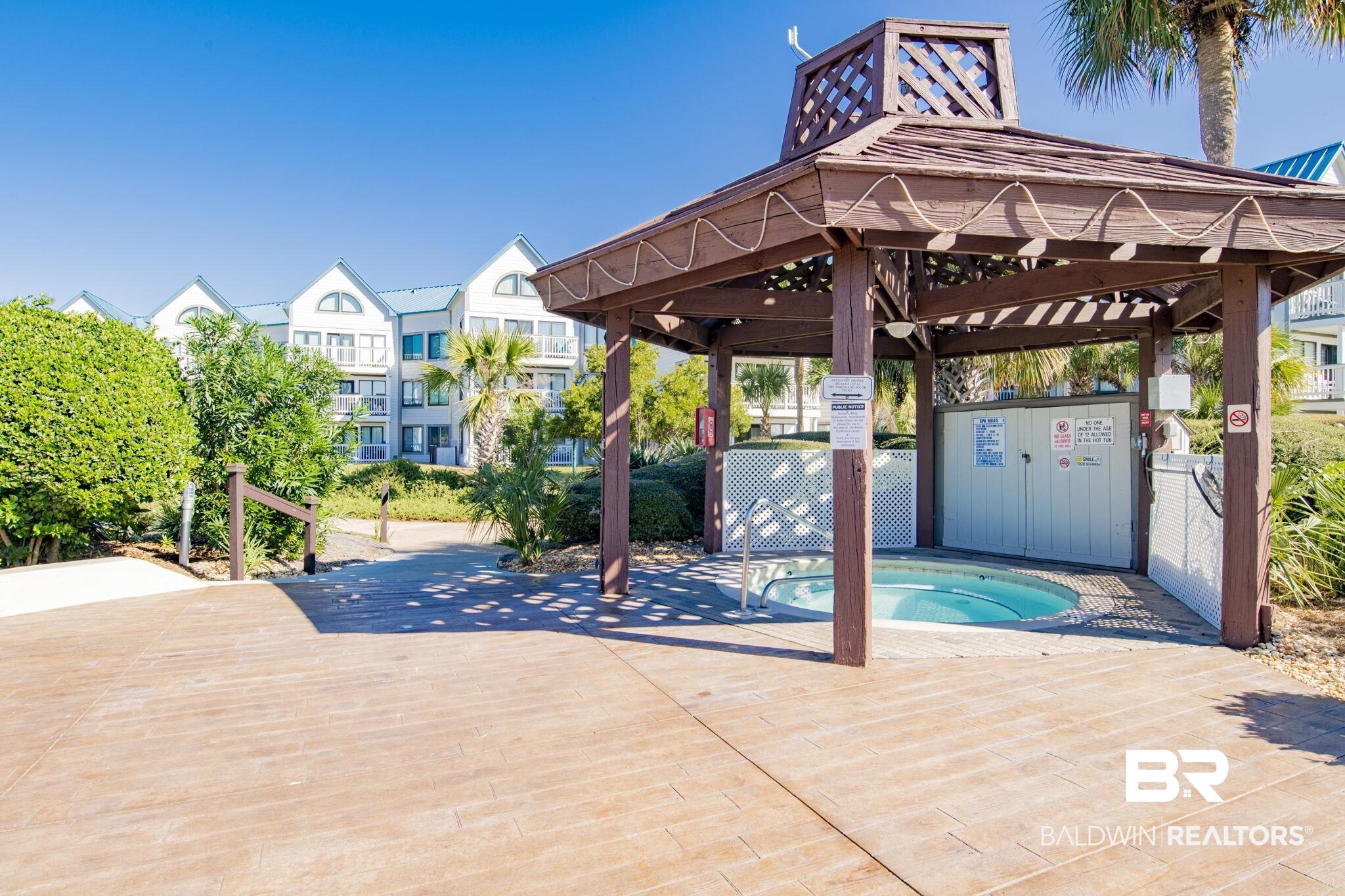 375 Plantation Road, Unit 5514 Gulf Shores, AL 36542 - Photo 39 of 44 Wooden terrace featuring a gazebo