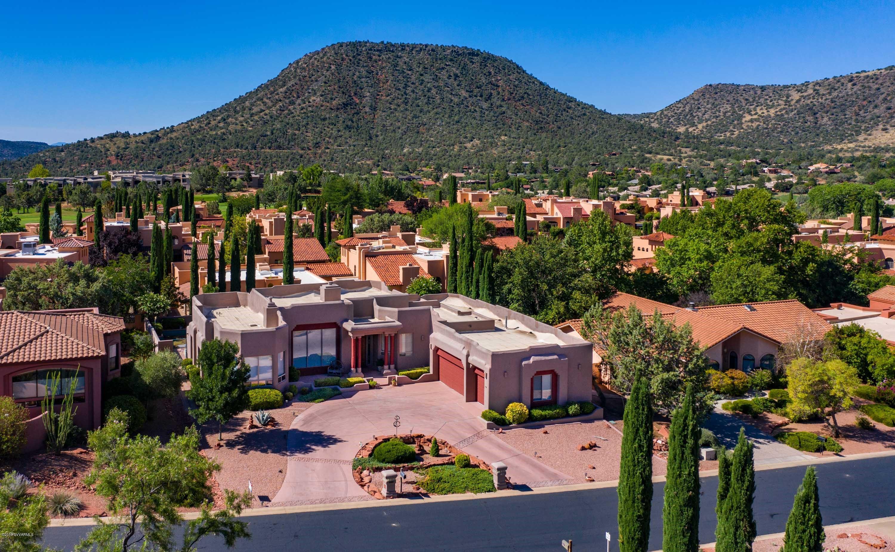79 Ridge Rock Road Sedona, AZ 86351 - Photo 6 of 55 Aerial of front