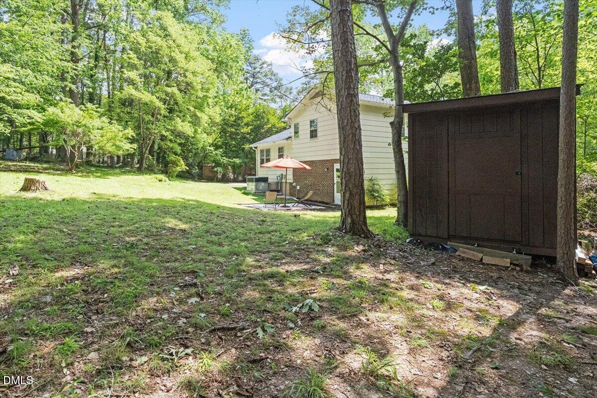 7412 Barberry Court Raleigh, NC 27615 - Photo 30 of 39 Shed and yard