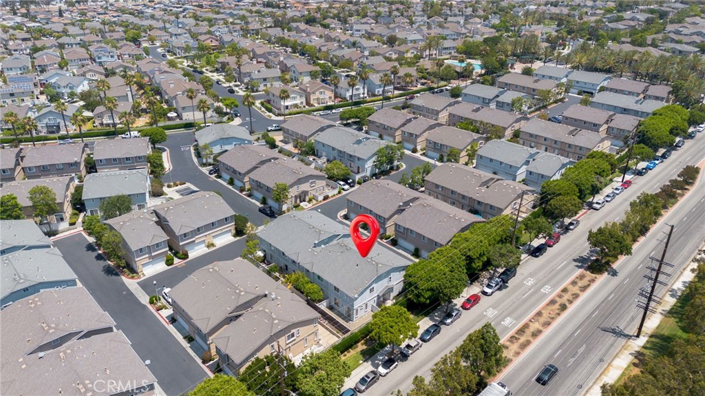 17887 Lilac Court Carson, CA 90746 - Photo 46 of 48 an aerial view of residential houses with outdoor space