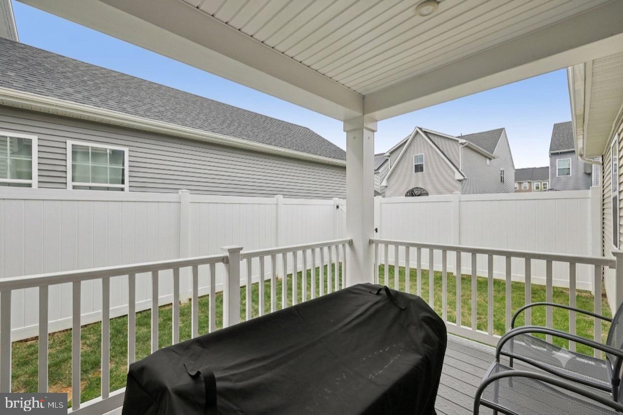 6604 River Birch Road Frederick, MD 21703 - Photo 51 of 58 AI Rendering of Backyard with Fence