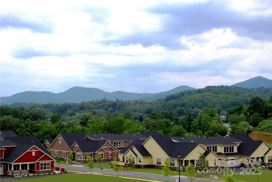 4 Brookstone Place Candler, NC 28715 - Photo 19 of 31 an aerial view of a house
