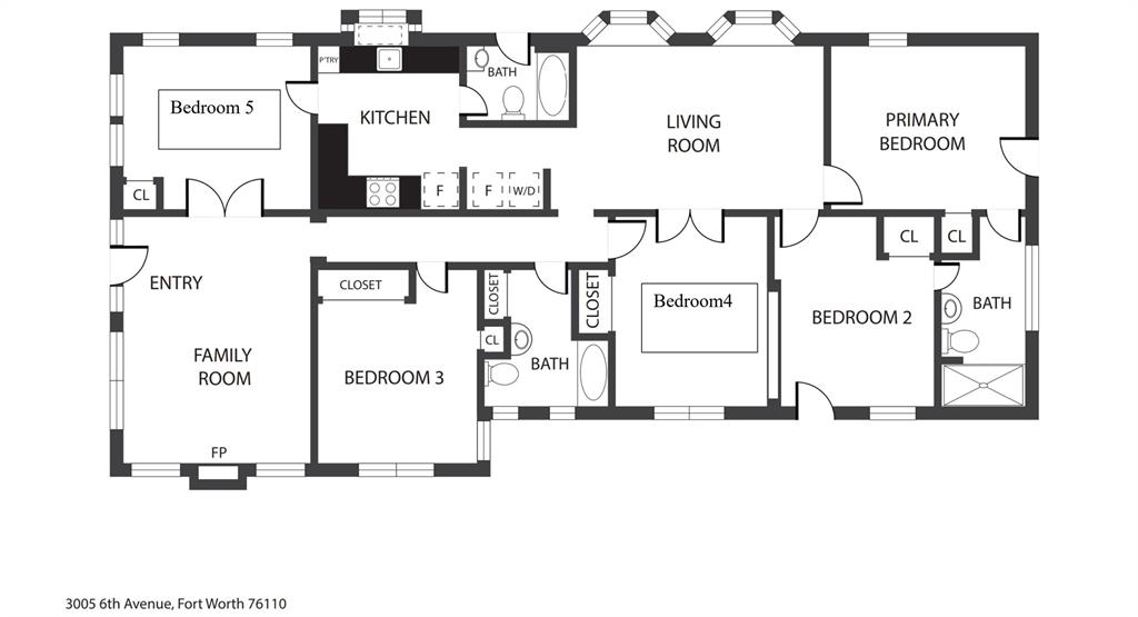 3005 6th Avenue Fort Worth, TX 76110 - Photo 18 of 18 a picture of a book and a bed