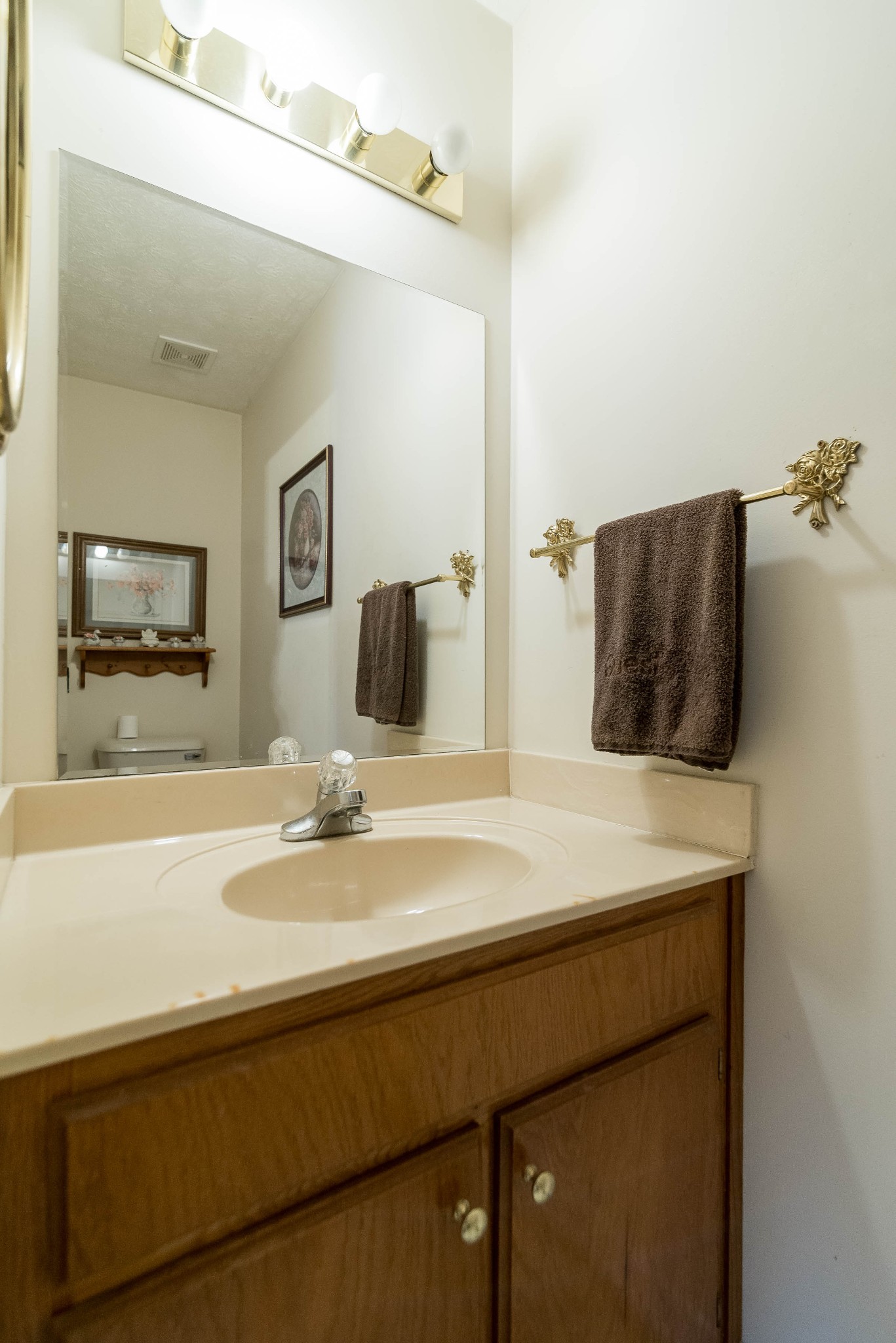 104 Brookside Point Springfield, TN 37172 - Photo 19 of 28 a bathroom with a sink and a mirror