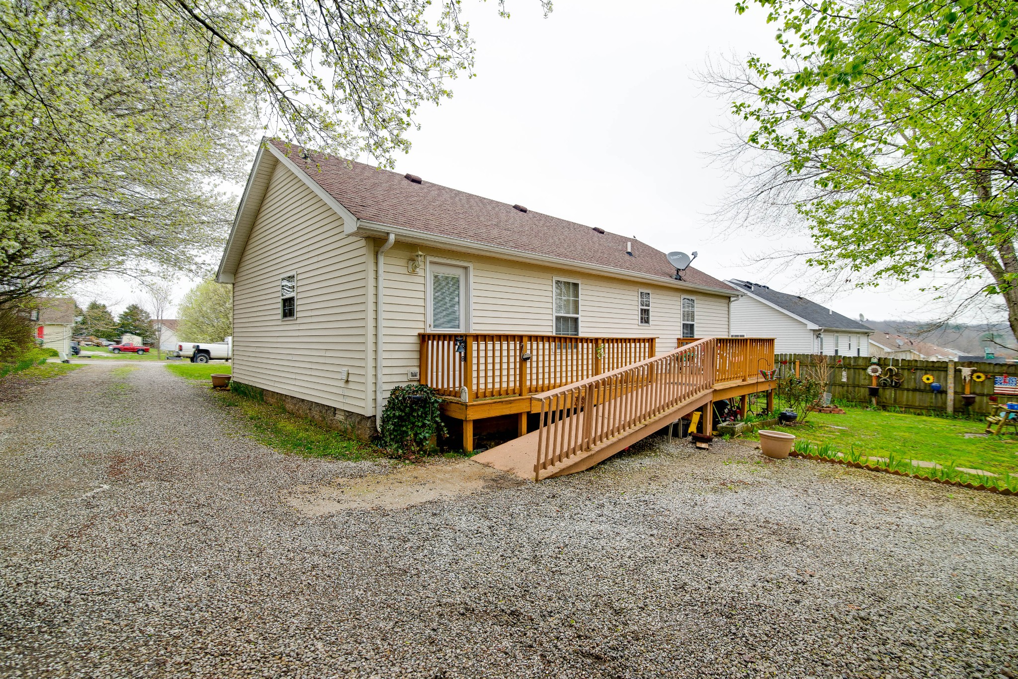104 Brookside Point Springfield, TN 37172 - Photo 26 of 28 a view of a house with backyard and trees