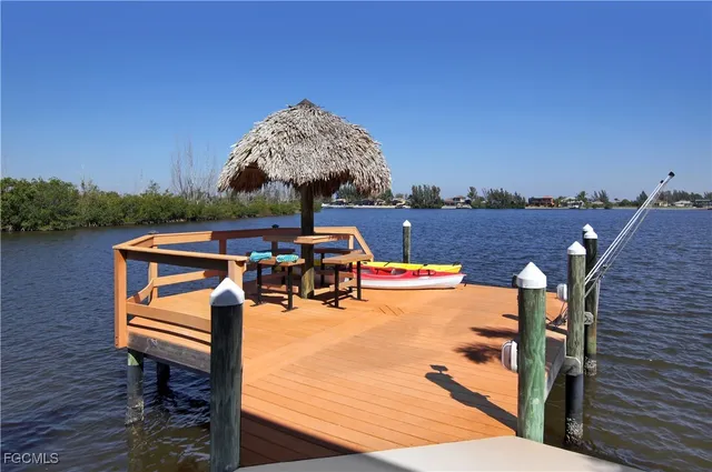 a view of a terrace with chairs