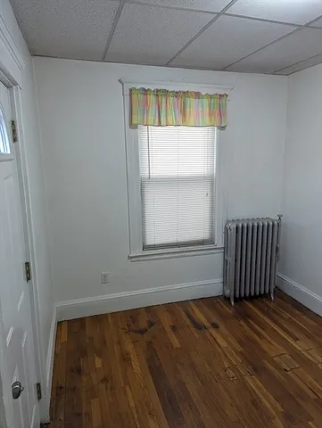 wooden floor in an empty room