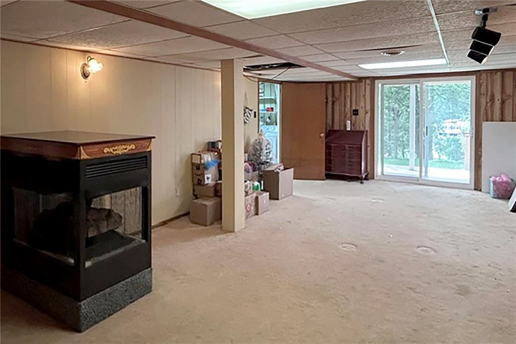 2555 Warren Road Indiana, PA 15701 - Photo 27 of 42 Family room - lower level and 3-sided ventless gas fireplace