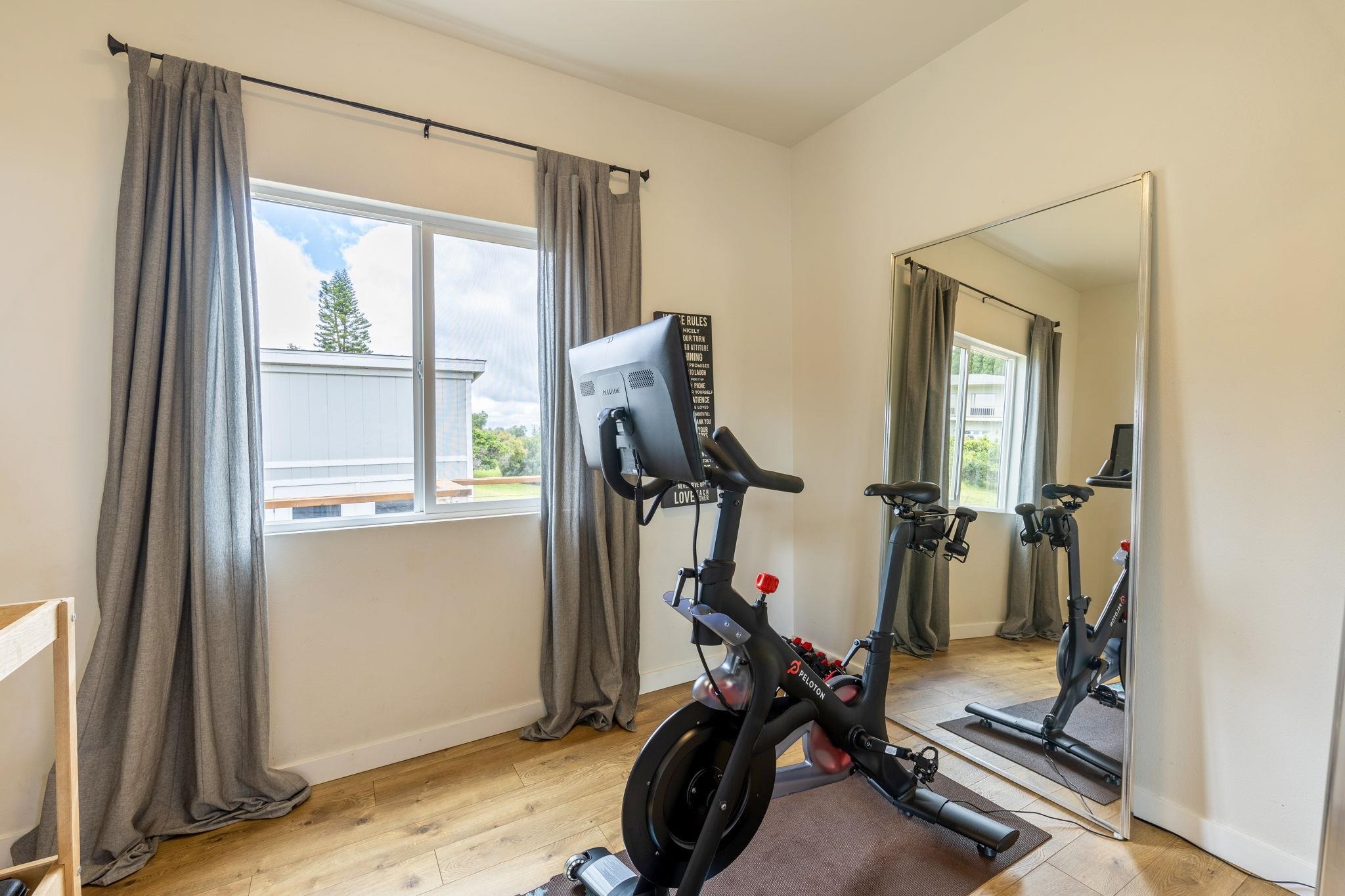 59 Waipoli Road Kula, HI 96790 - Photo 28 of 47 a view of a room with gym equipment