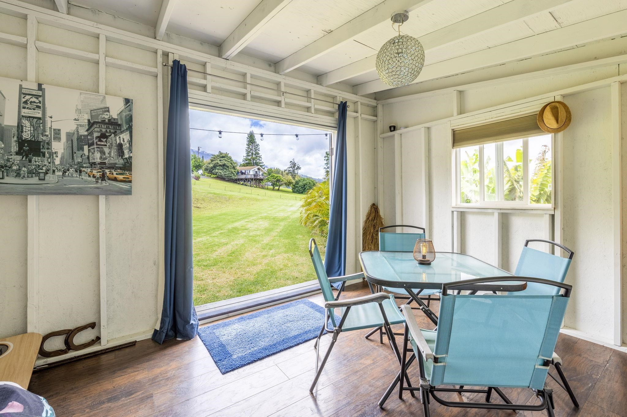 59 Waipoli Road Kula, HI 96790 - Photo 42 of 47 a view of a dining room with furniture window and outside view
