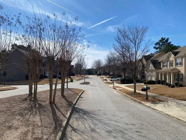 a view of outdoor space with seating