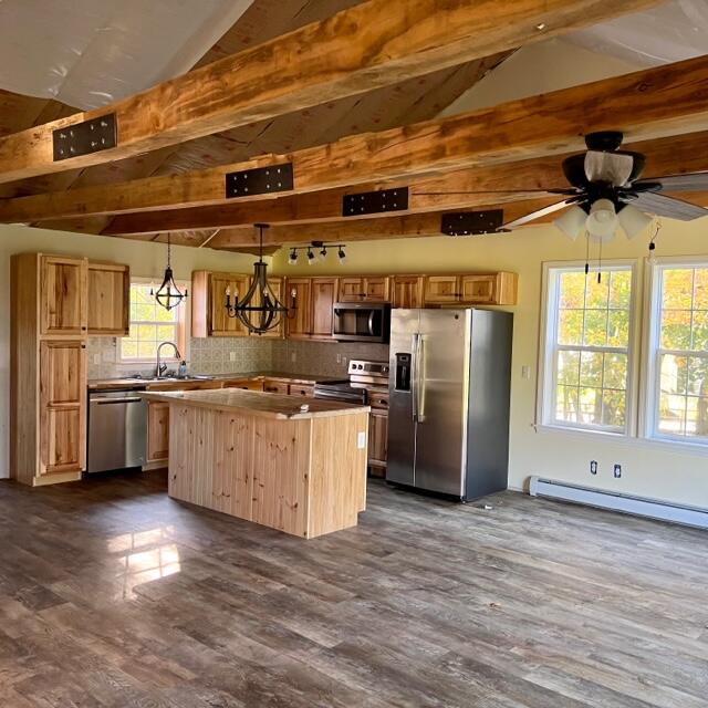 16 Gray Road Palmyra, ME 04965 - Photo 5 of 25 Kitchen to Living Room