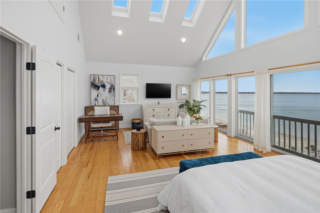 360 Shawomet Avenue Warwick, RI 02889 - Photo 21 of 47 cathedral ceilings, 3 new skylights, ocean view, large enough for sitting area and desk!