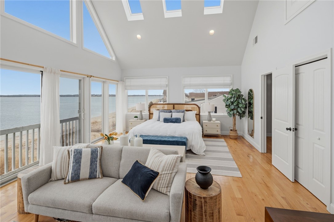 360 Shawomet Avenue Warwick, RI 02889 - Photo 22 of 47 cathedral ceilings, 3 new skylights, ocean view, large enough for sitting area and desk!