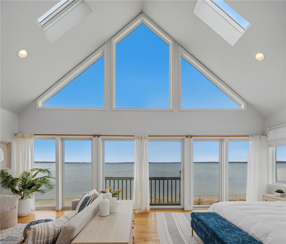 360 Shawomet Avenue Warwick, RI 02889 - Photo 24 of 47 cathedral ceilings, 3 new skylights, ocean view, large enough for sitting area and desk!