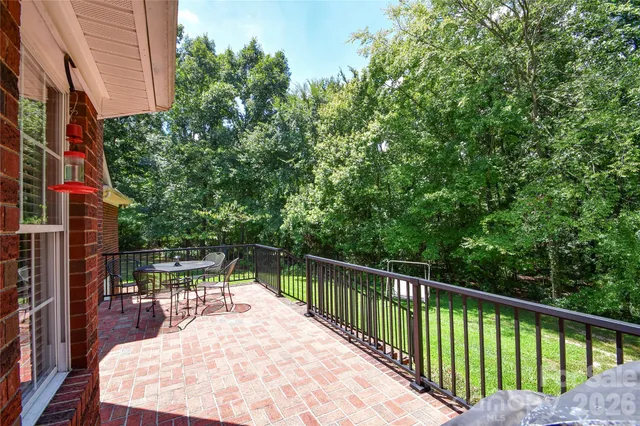 a view of balcony and deck