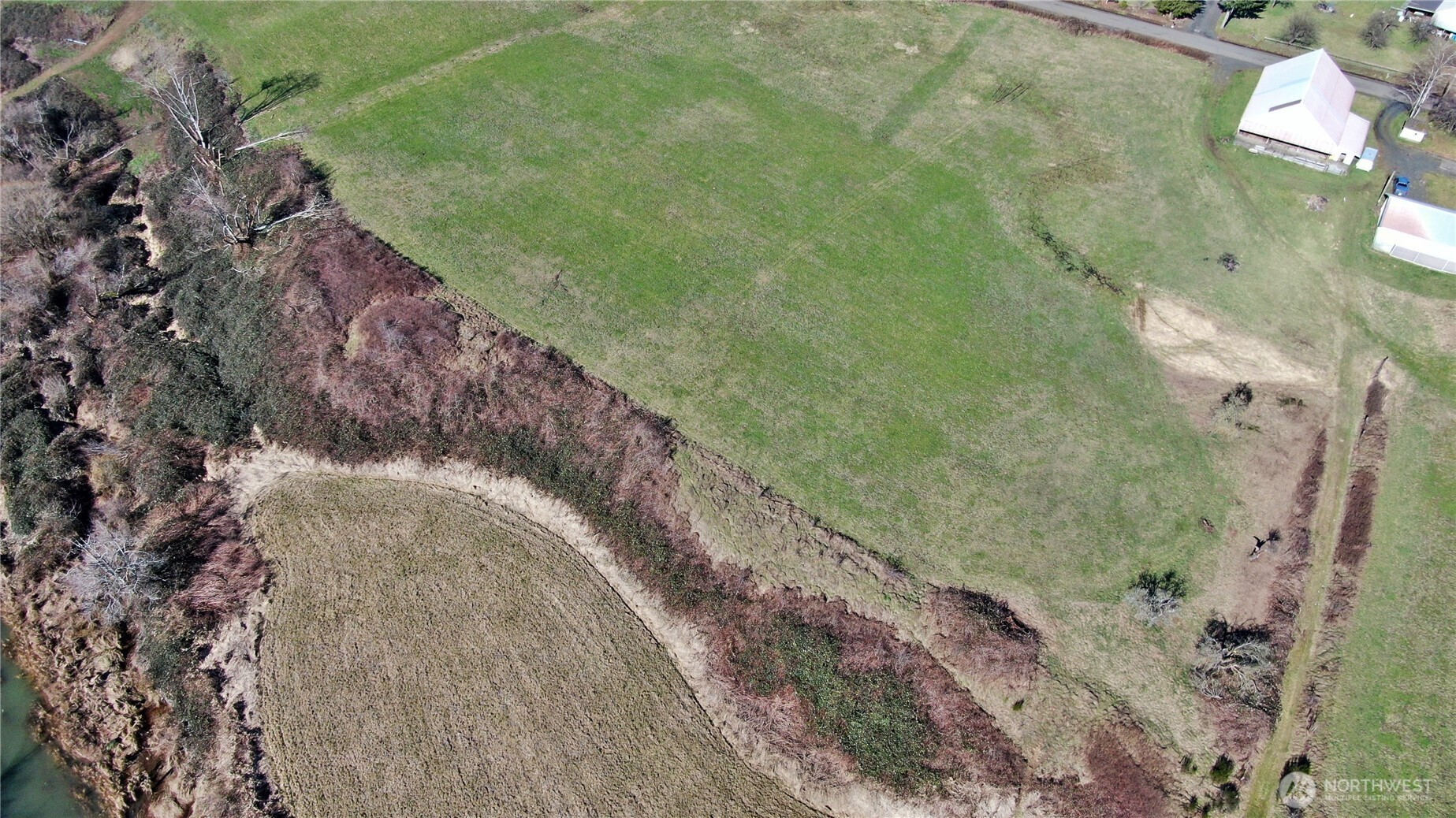X2 Oxbow Road Raymond, WA 98577 - Photo 5 of 5 a view of a yard with trees