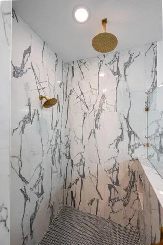 a house view with a outdoor space