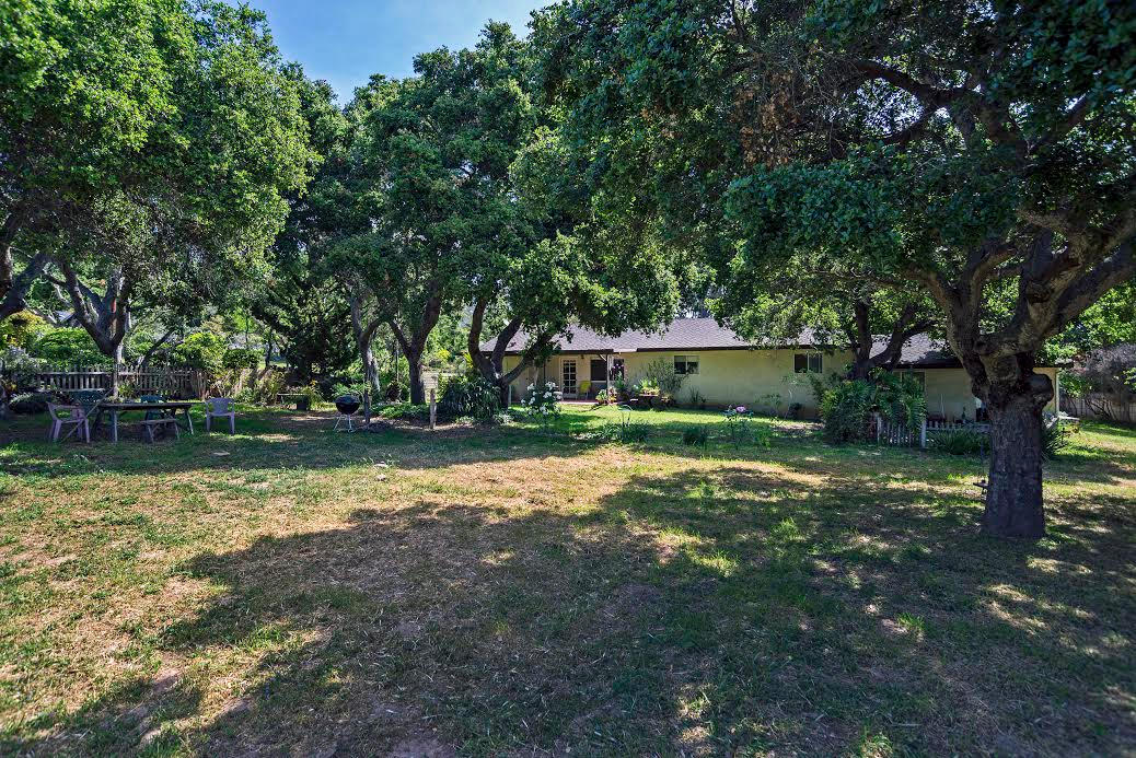 241 Toro Canyon Road Carpinteria, CA 93013 - Photo 4 of 7 Back yard facing rear of the house