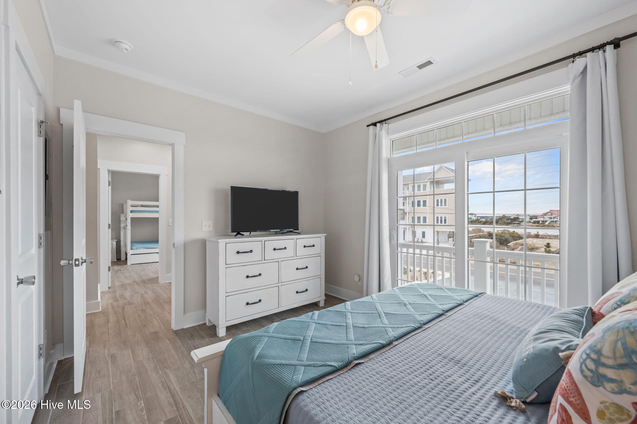 728 New River Inlet Road North Topsail Beach, NC 28460 - Photo 51 of 61 Balcony Bedroom