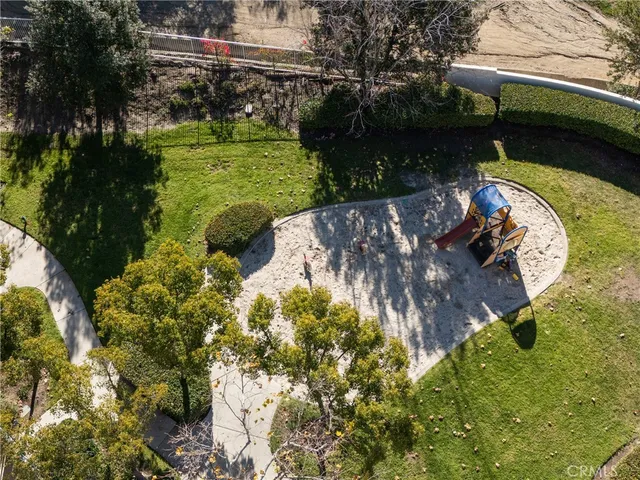 a view of a lake with a yard